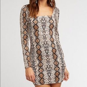 Snakeskin Dress